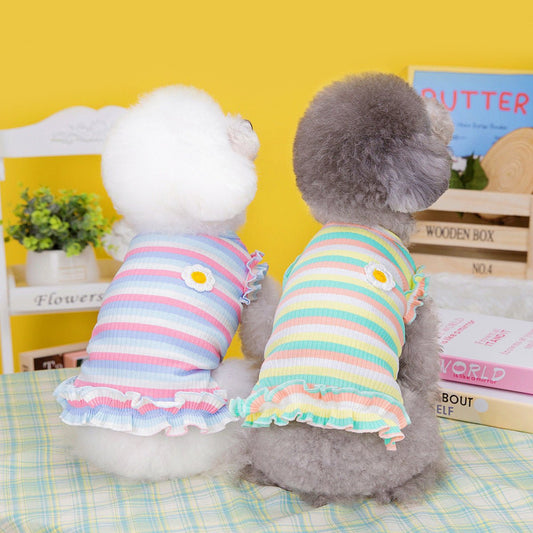 Summer Small Dog Casual Pet Clothing | Luxury Home Accessories | Heulog Glow
