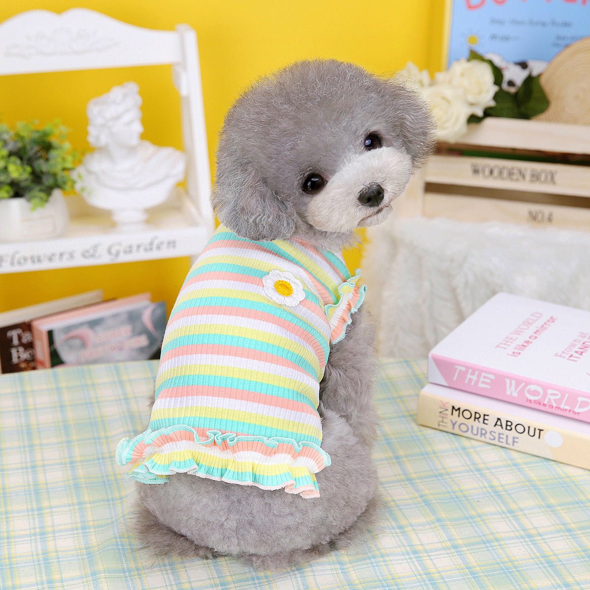 Summer Small Dog Casual Pet Clothing | Luxury Home Accessories | Heulog Glow