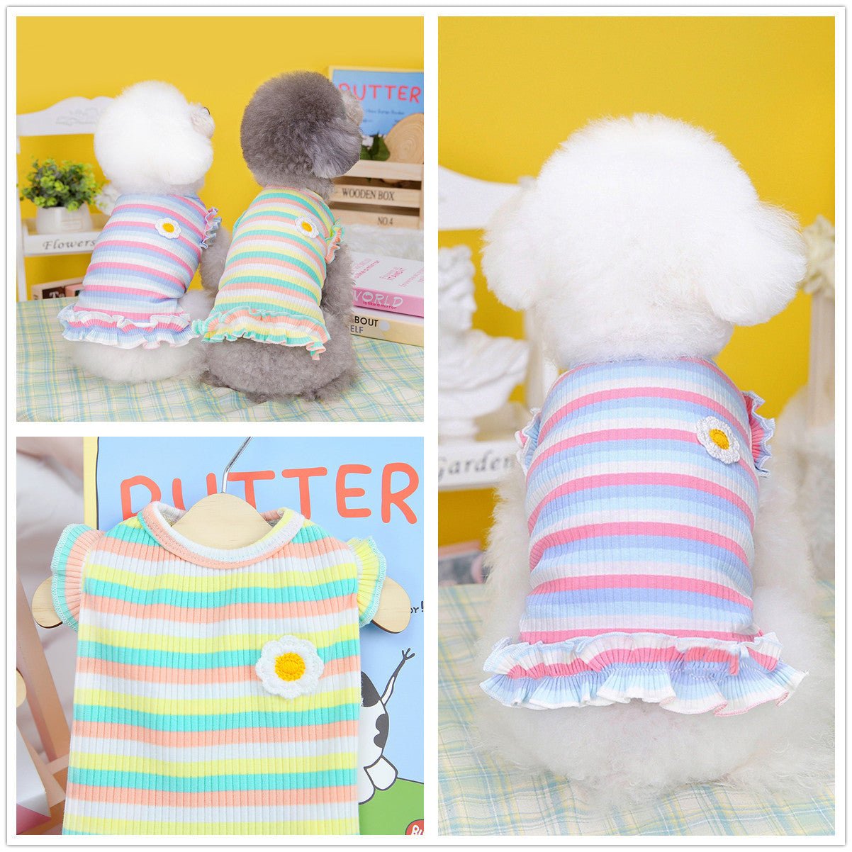 Summer Small Dog Casual Pet Clothing | Luxury Home Accessories | Heulog Glow