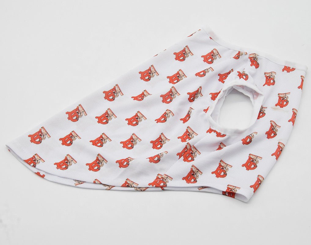 Summer Small Dog Letter Full Print Pet Vest | Luxury Home Accessories | Heulog Glow