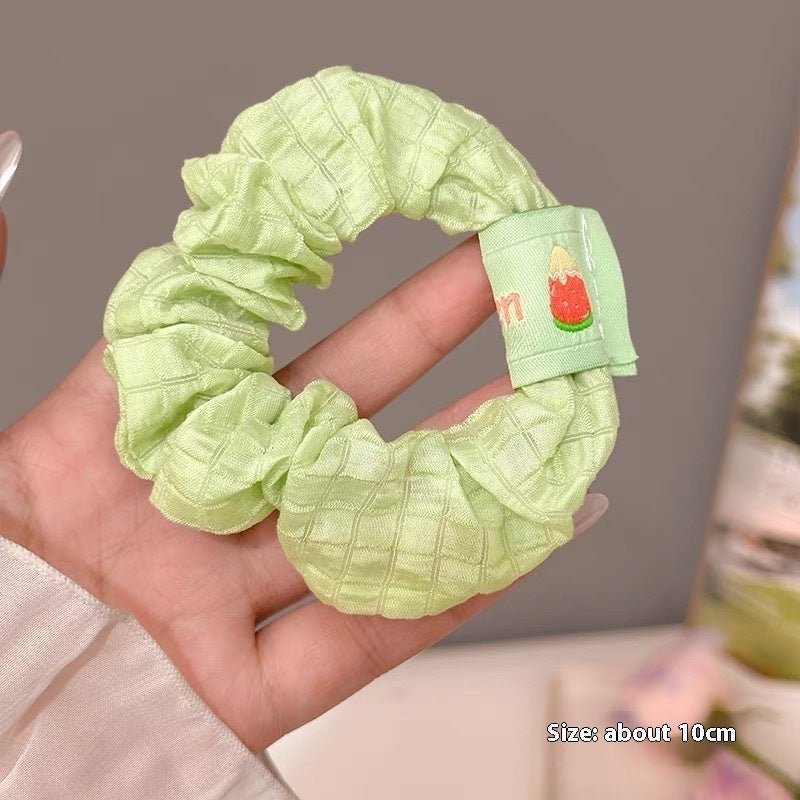 Summer Super Fairy Sweet Lace Large Intestine Hair Ring | Luxury Home Accessories | Heulog Glow