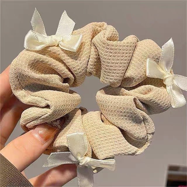 Summer Super Fairy Sweet Lace Large Intestine Hair Ring | Luxury Home Accessories | Heulog Glow