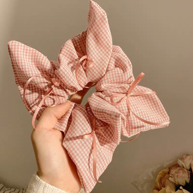 Summer Super Fairy Sweet Lace Large Intestine Hair Ring | Luxury Home Accessories | Heulog Glow