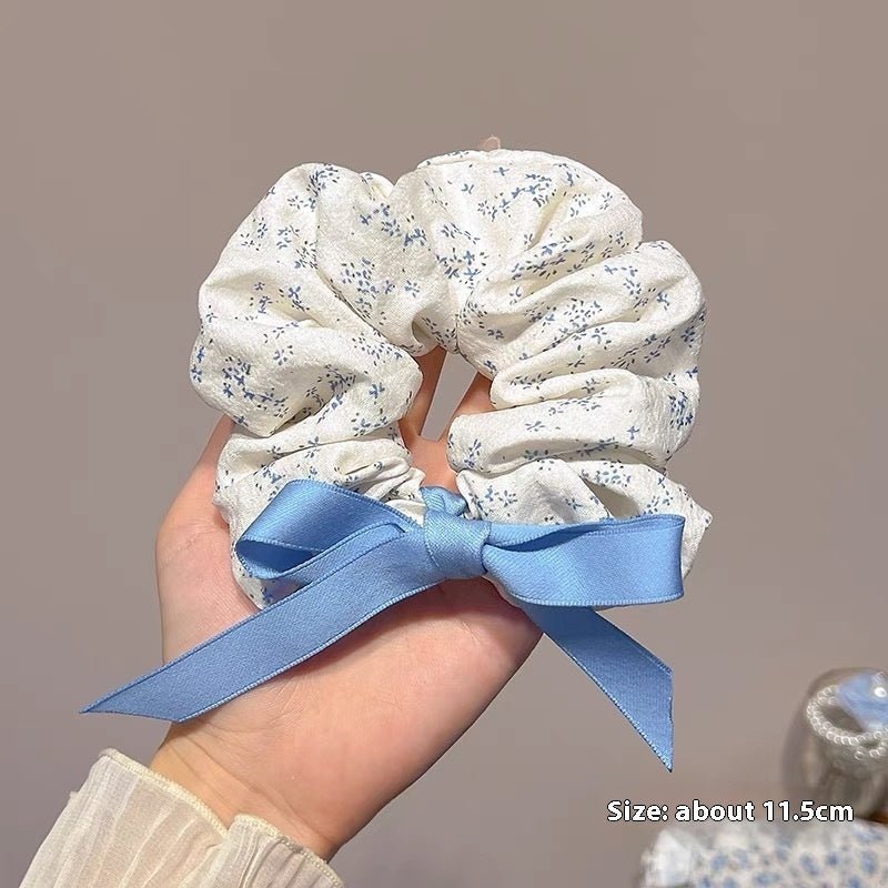 Summer Super Fairy Sweet Lace Large Intestine Hair Ring | Luxury Home Accessories | Heulog Glow