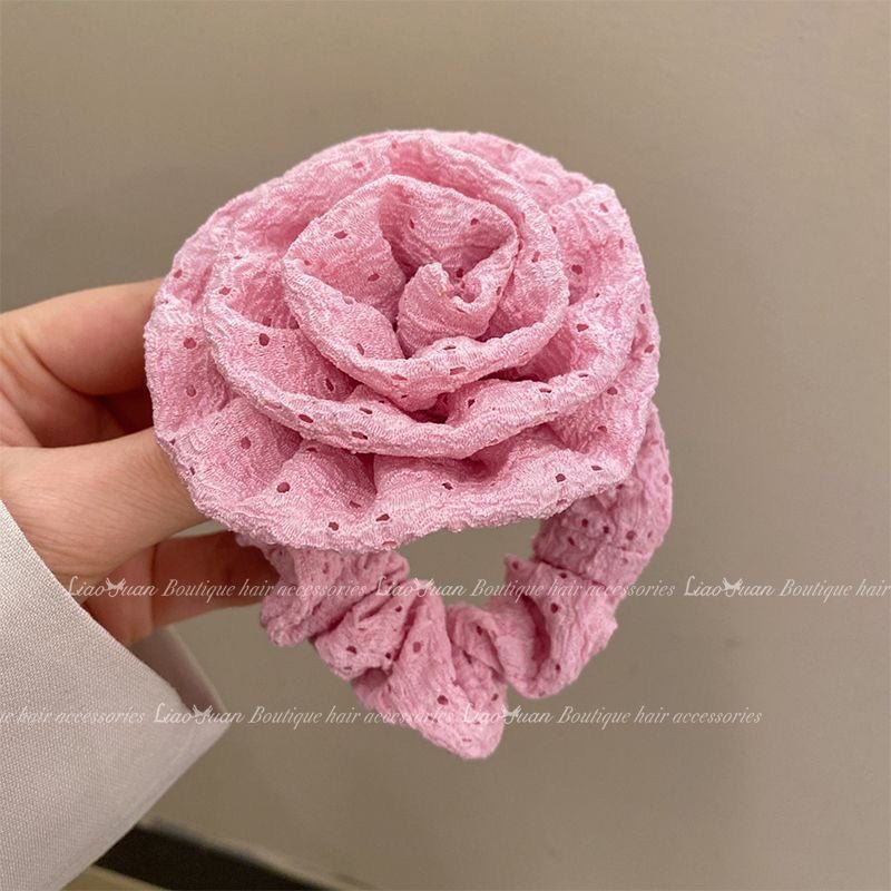 Summer Super Fairy Sweet Lace Large Intestine Hair Ring | Luxury Home Accessories | Heulog Glow