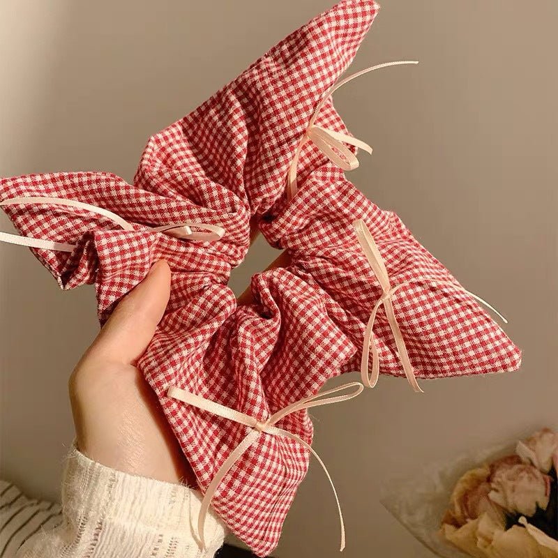 Summer Super Fairy Sweet Lace Large Intestine Hair Ring | Luxury Home Accessories | Heulog Glow