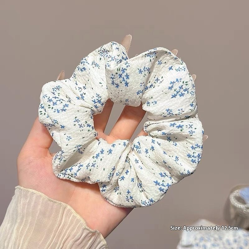 Summer Super Fairy Sweet Lace Large Intestine Hair Ring | Luxury Home Accessories | Heulog Glow