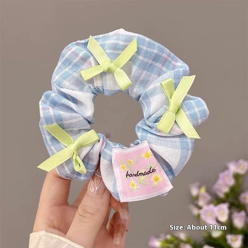 Summer Super Fairy Sweet Lace Large Intestine Hair Ring | Luxury Home Accessories | Heulog Glow
