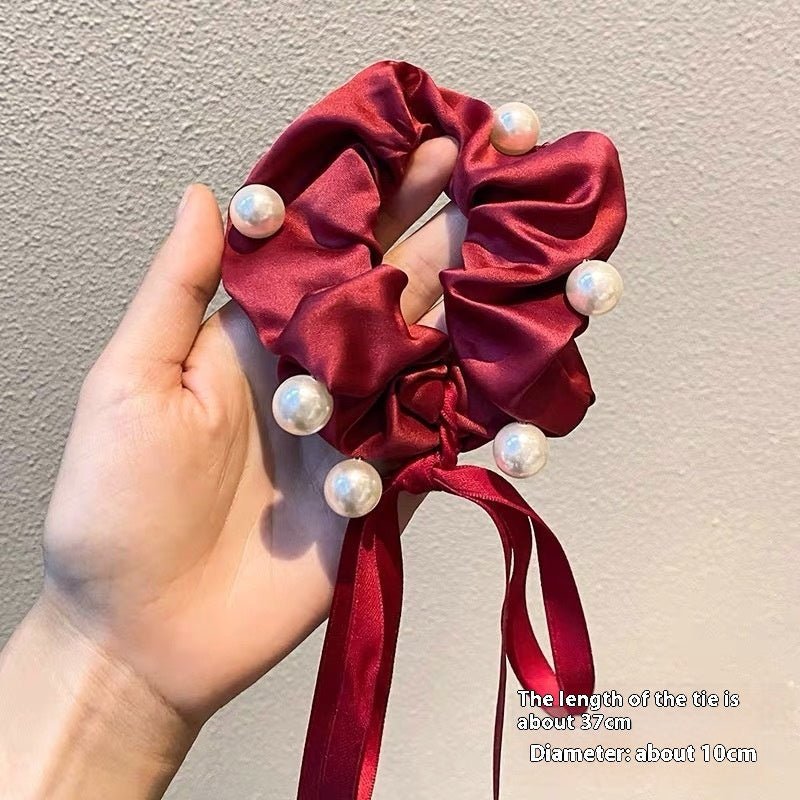 Summer Super Fairy Sweet Lace Large Intestine Hair Ring | Luxury Home Accessories | Heulog Glow