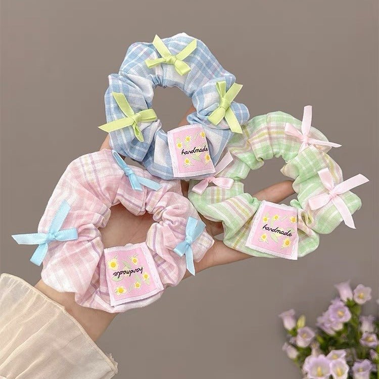 Summer Super Fairy Sweet Lace Large Intestine Hair Ring | Luxury Home Accessories | Heulog Glow