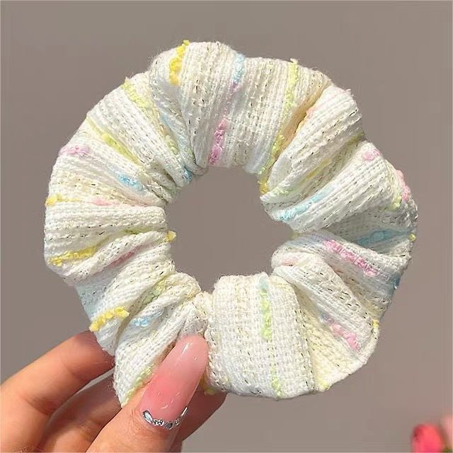 Summer Super Fairy Sweet Lace Large Intestine Hair Ring | Luxury Home Accessories | Heulog Glow