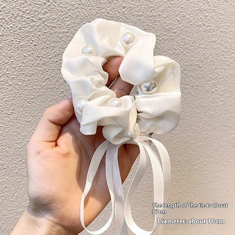 Summer Super Fairy Sweet Lace Large Intestine Hair Ring | Luxury Home Accessories | Heulog Glow