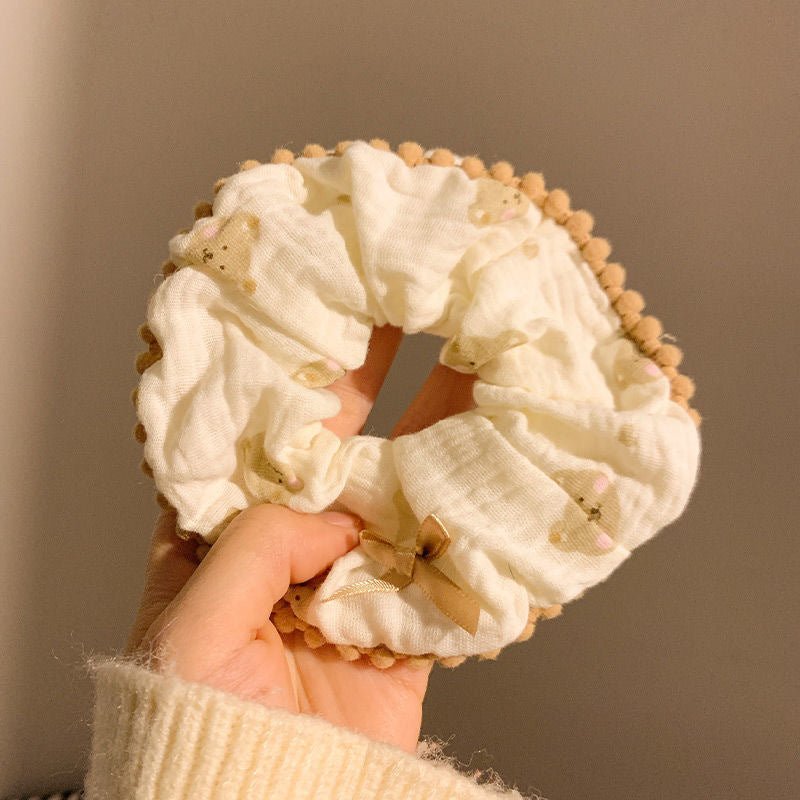 Summer Super Fairy Sweet Lace Large Intestine Hair Ring | Luxury Home Accessories | Heulog Glow