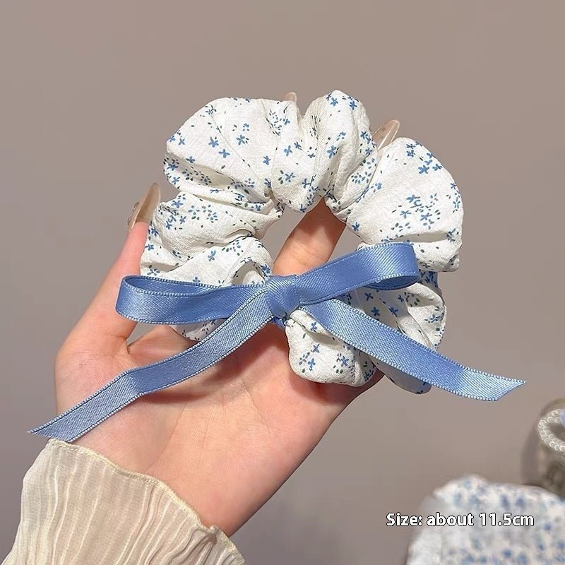 Summer Super Fairy Sweet Lace Large Intestine Hair Ring | Luxury Home Accessories | Heulog Glow