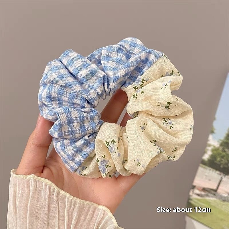Summer Super Fairy Sweet Lace Large Intestine Hair Ring | Luxury Home Accessories | Heulog Glow