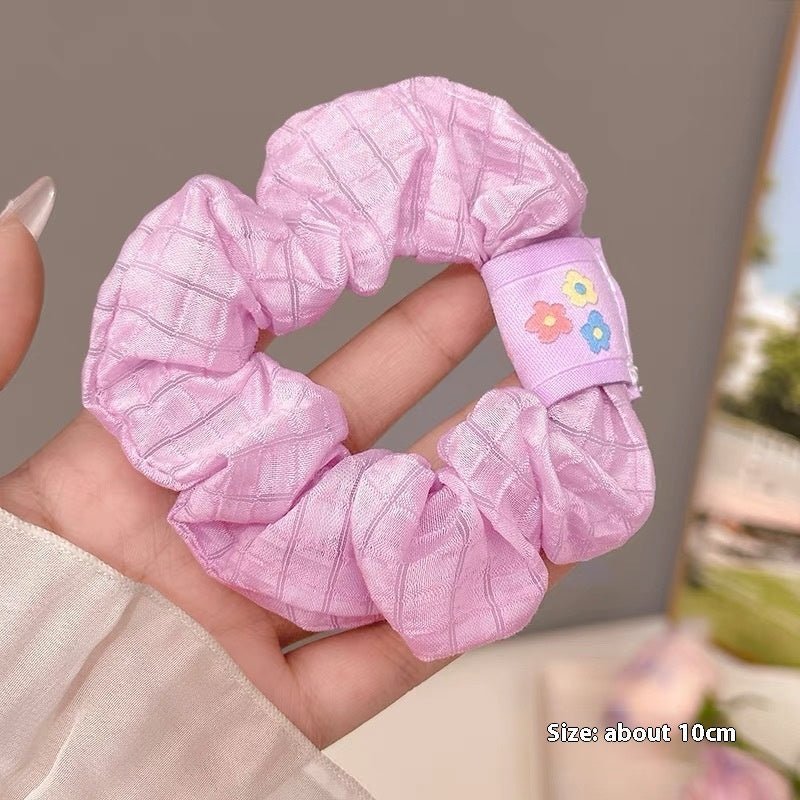 Summer Super Fairy Sweet Lace Large Intestine Hair Ring | Luxury Home Accessories | Heulog Glow