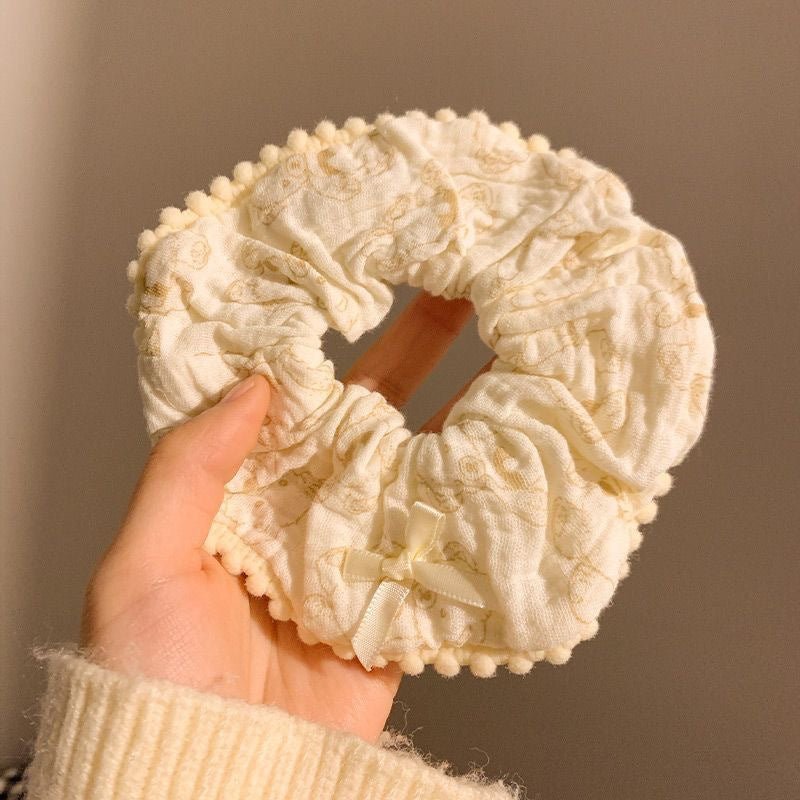 Summer Super Fairy Sweet Lace Large Intestine Hair Ring | Luxury Home Accessories | Heulog Glow
