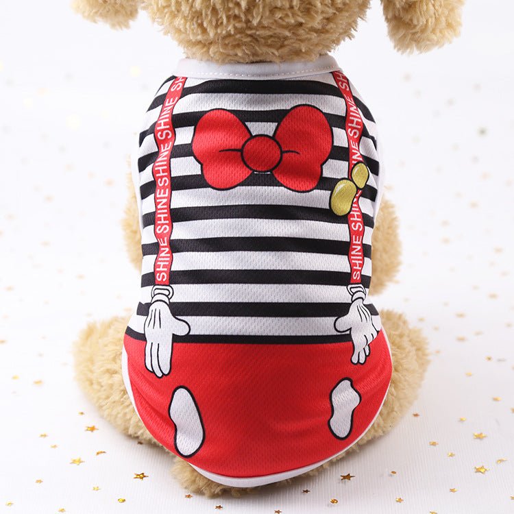 Summer thin pet cartoon clothes | Luxury Home Accessories | Heulog Glow