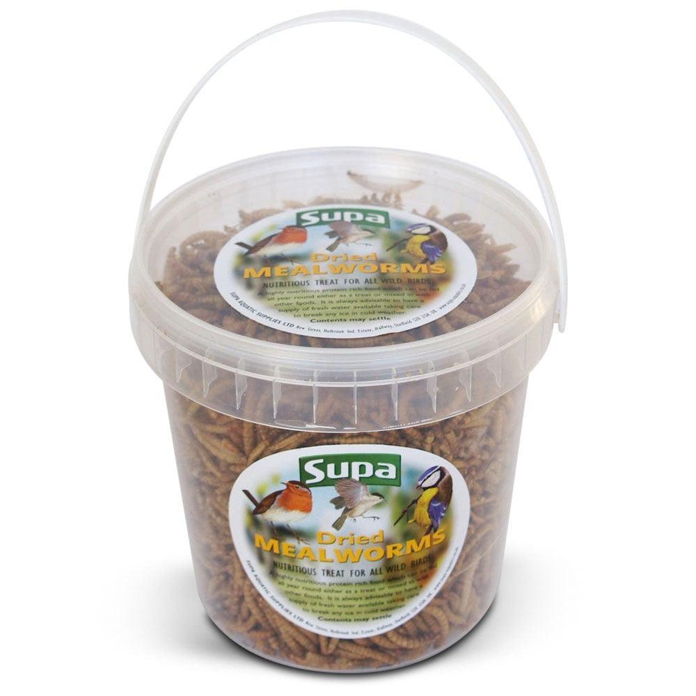 Supa Dried Mealworms 4x500ml | Luxury Home Accessories | Heulog Glow