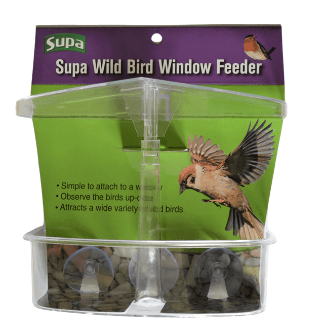 Supa Wild Bird Window Feeder | Luxury Home Accessories | Heulog Glow