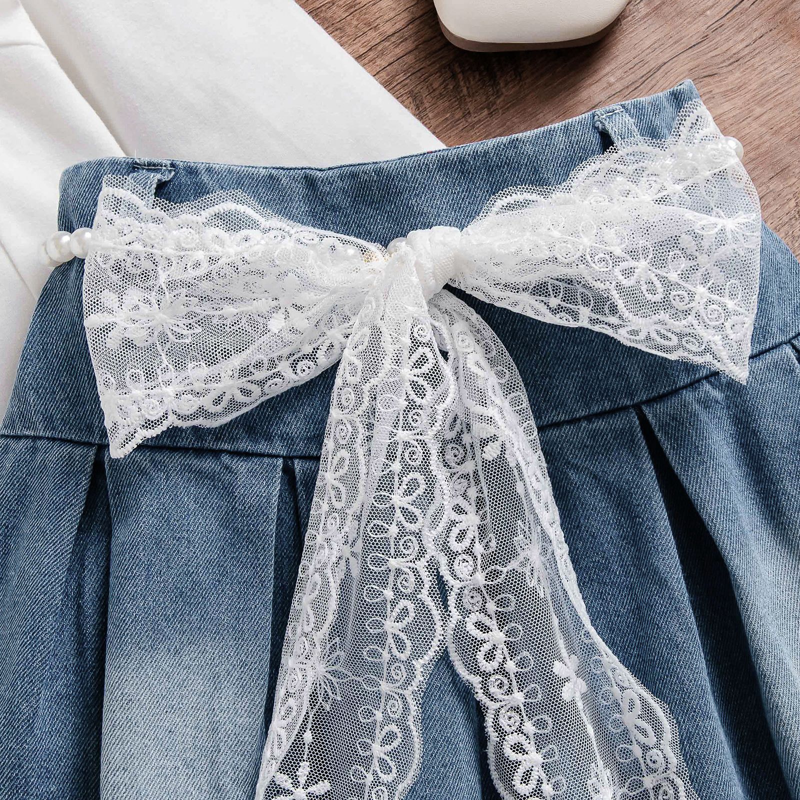 Sweet Dress With White Sleeve Splicing | Luxury Home Accessories | Heulog Glow
