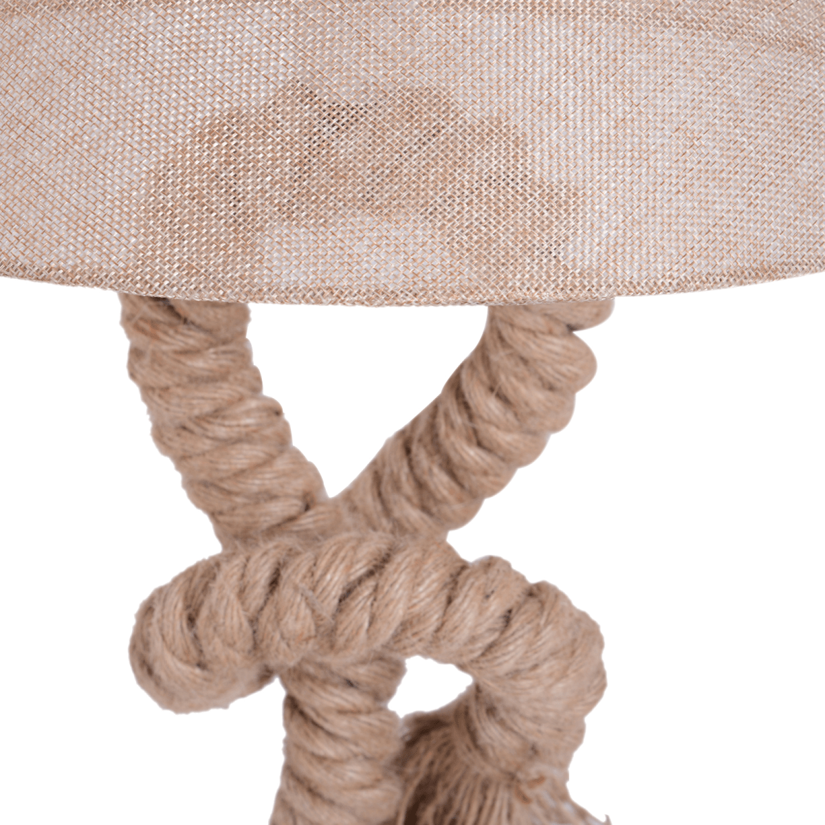 Table Lamp Indispensable Nautical Twisted Rope E27 Base Bedside Light | Luxury Home Accessories | Heulog Glow