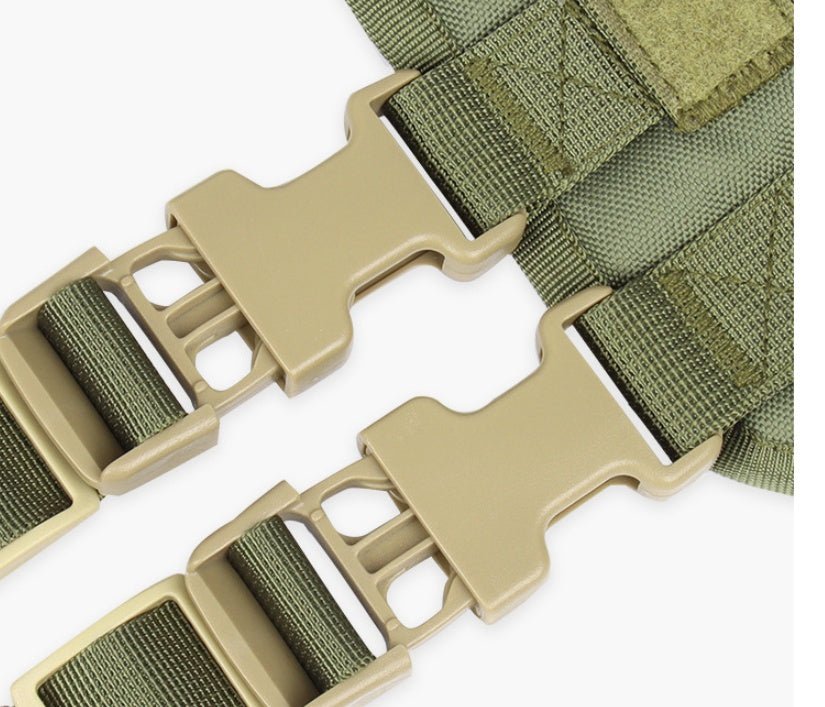 Tactical Chest And Back Oxford Large Dog Vest | Luxury Home Accessories | Heulog Glow