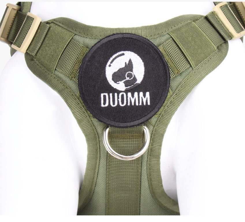 Tactical Chest And Back Oxford Large Dog Vest | Luxury Home Accessories | Heulog Glow