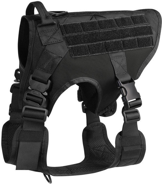 Tactical Dog Seat Belts, Military Adjustable Vest Seat Belts German Shepherd S Tension Free Metal Double Hook Seat Belts Labrador In Training Walking | Luxury Home Accessories | Heulog Glow