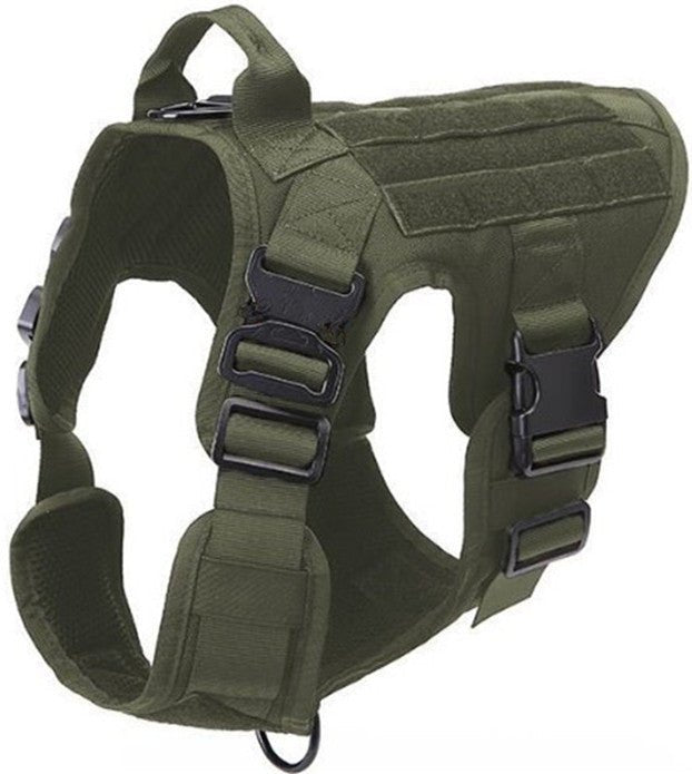 Tactical Dog Seat Belts, Military Adjustable Vest Seat Belts German Shepherd S Tension Free Metal Double Hook Seat Belts Labrador In Training Walking | Luxury Home Accessories | Heulog Glow