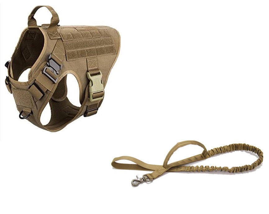 Tactical Dog Seat Belts, Military Adjustable Vest Seat Belts German Shepherd S Tension Free Metal Double Hook Seat Belts Labrador In Training Walking | Luxury Home Accessories | Heulog Glow