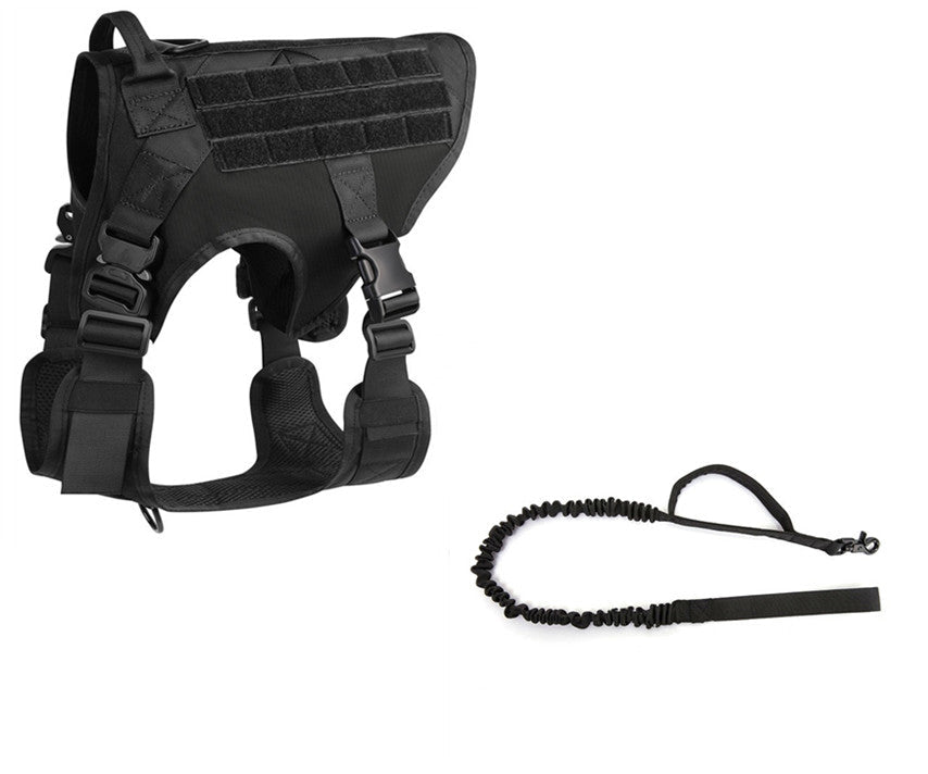 Tactical Dog Seat Belts, Military Adjustable Vest Seat Belts German Shepherd S Tension Free Metal Double Hook Seat Belts Labrador In Training Walking | Luxury Home Accessories | Heulog Glow