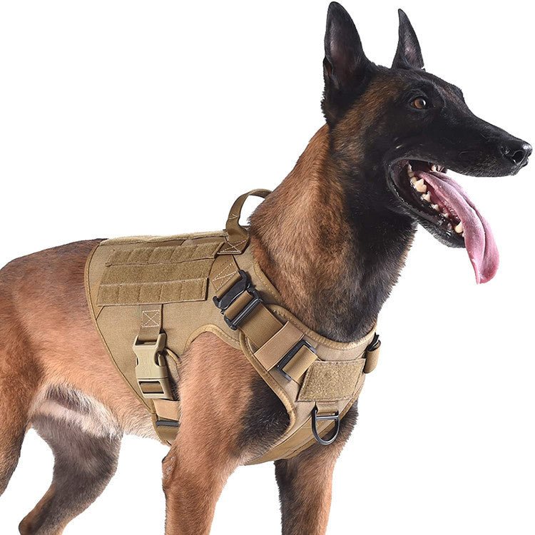 Tactical Dog Seat Belts, Military Adjustable Vest Seat Belts German Shepherd S Tension Free Metal Double Hook Seat Belts Labrador In Training Walking | Luxury Home Accessories | Heulog Glow