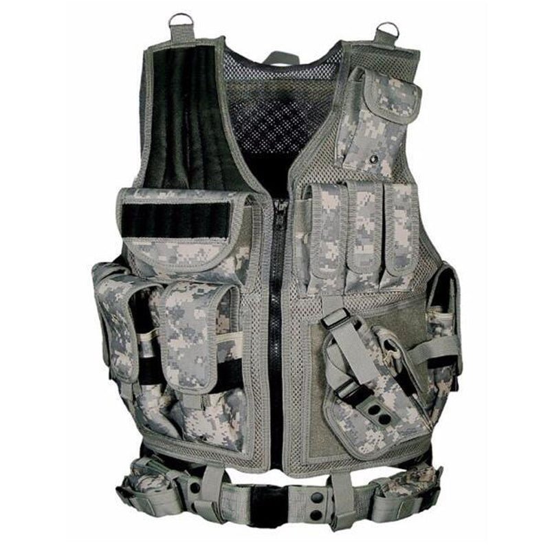 Tactical Vest Military Combat Army Armor Vests Molle Airsoft Plate Carrier Swat Vest Outdoor Hunting Fishing CS Training Vest | Luxury Home Accessories | Heulog Glow