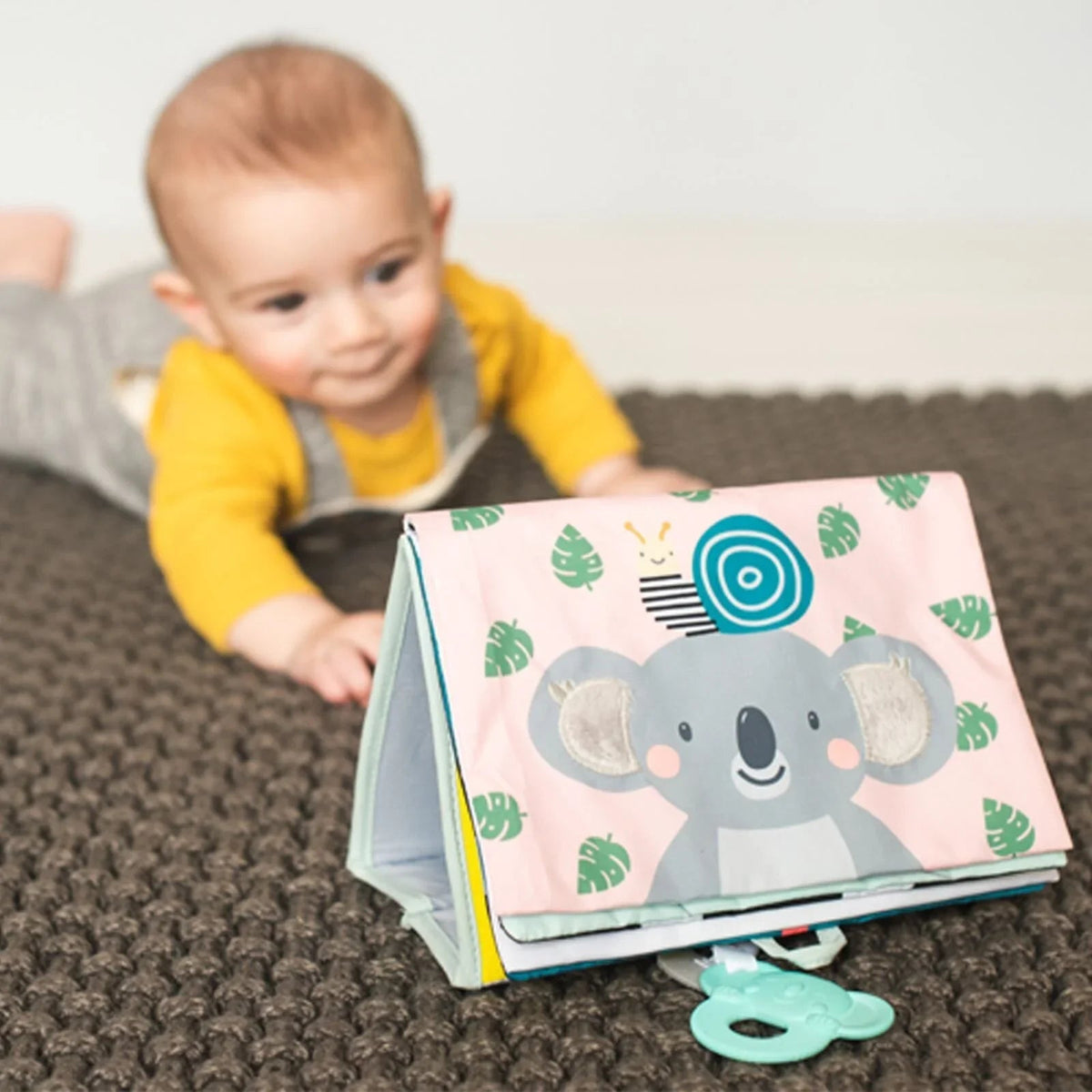Taf Toys Kimmy Koala Tummy Time Book | Luxury Home Accessories | Heulog Glow