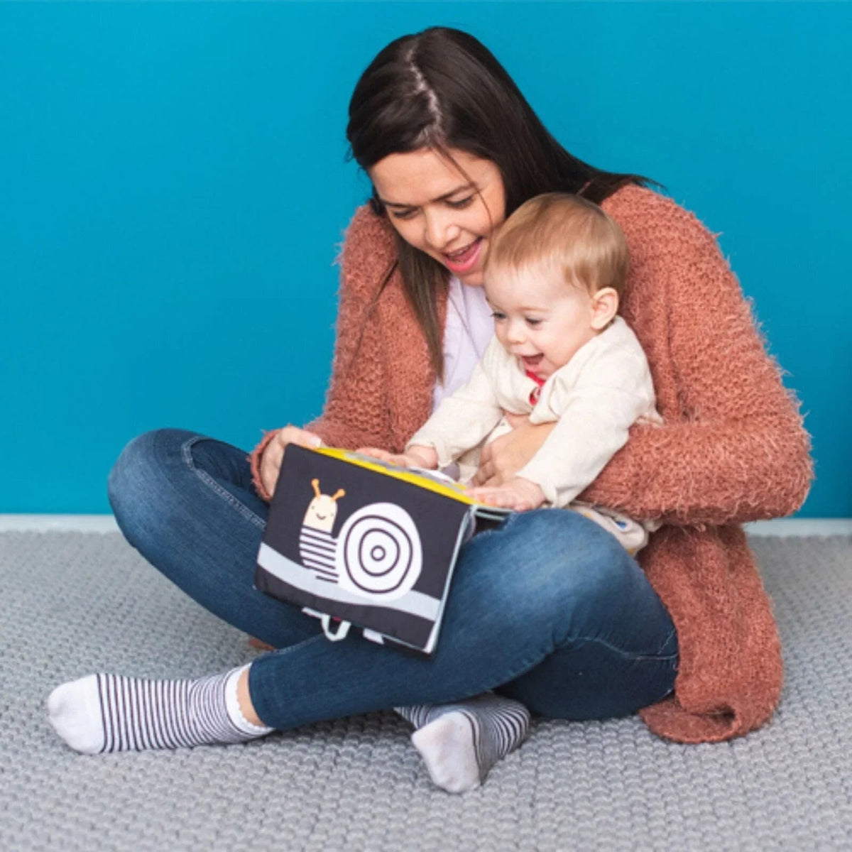 Taf Toys Kimmy Koala Tummy Time Book | Luxury Home Accessories | Heulog Glow