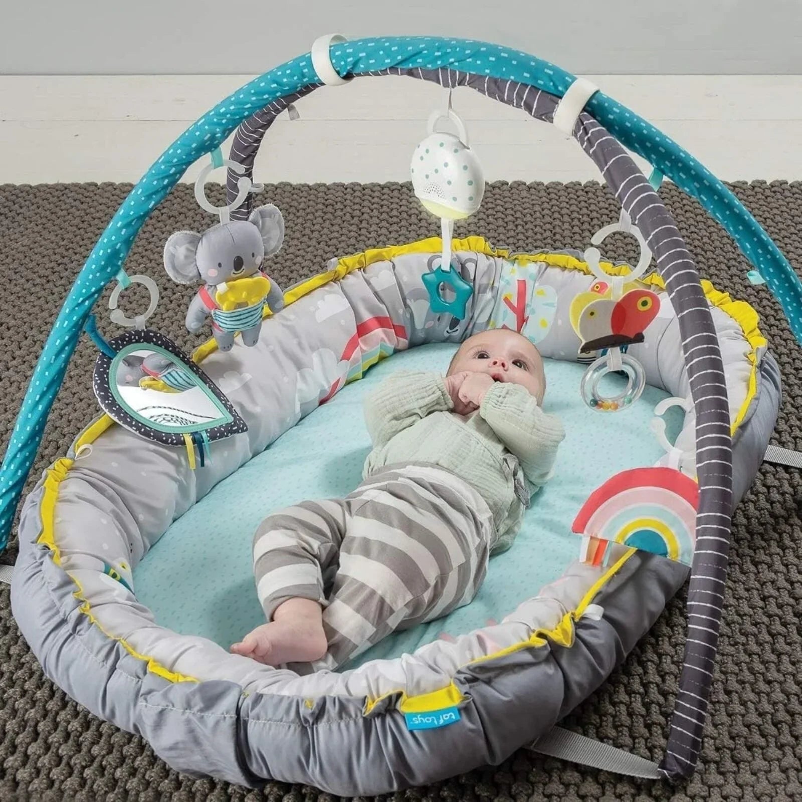 Taf Toys Koala Musical Cosy Gym | Luxury Home Accessories | Heulog Glow