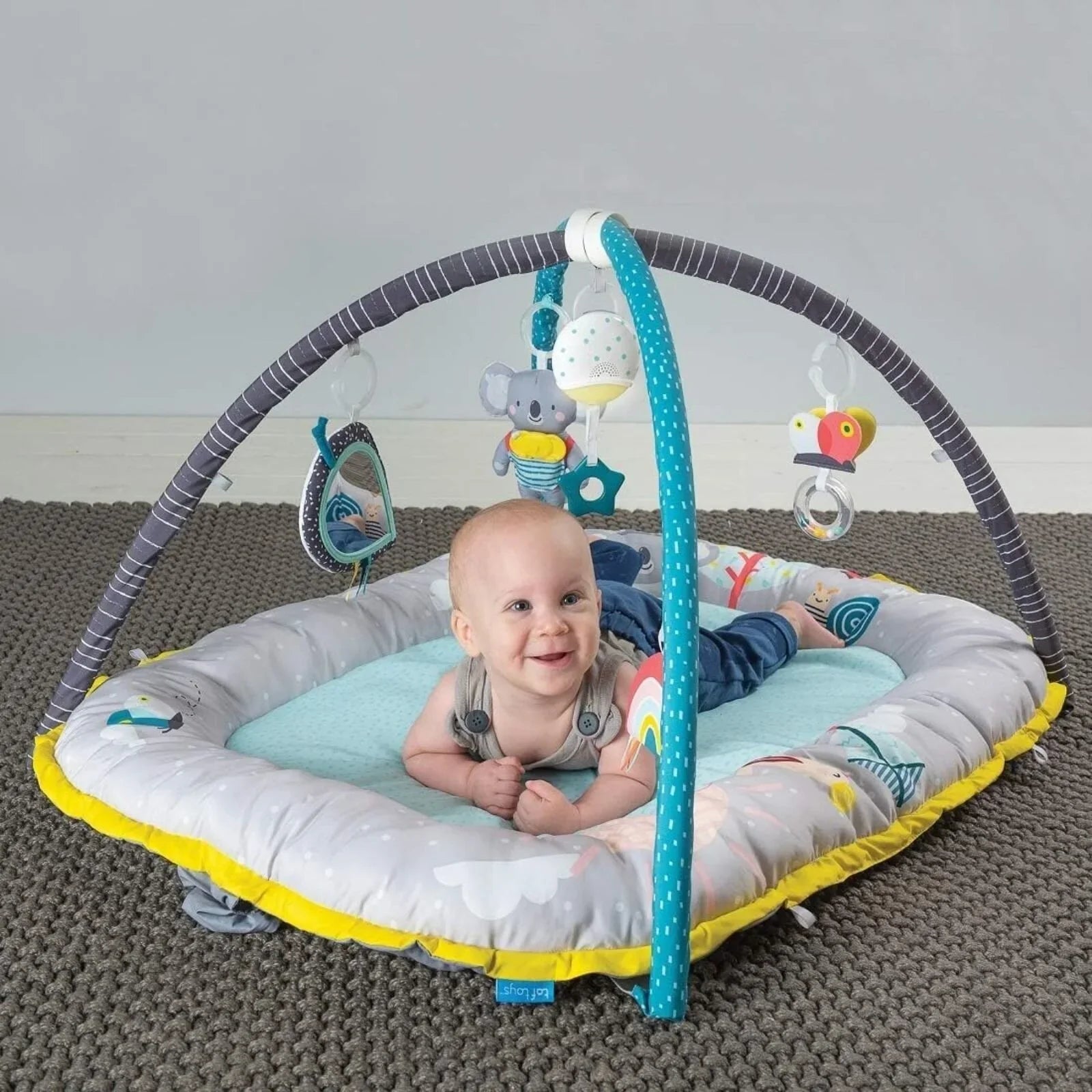 Taf Toys Koala Musical Cosy Gym | Luxury Home Accessories | Heulog Glow