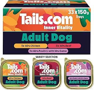 Tails.com Inner Vitality Variety Multipack 6x150g | Luxury Home Accessories | Heulog Glow