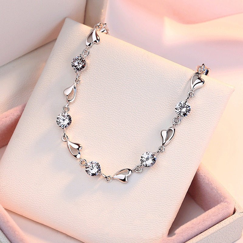 Tanabata Valentine's Day Gift Bracelet Silver Jewelry | Luxury Home Accessories | Heulog Glow
