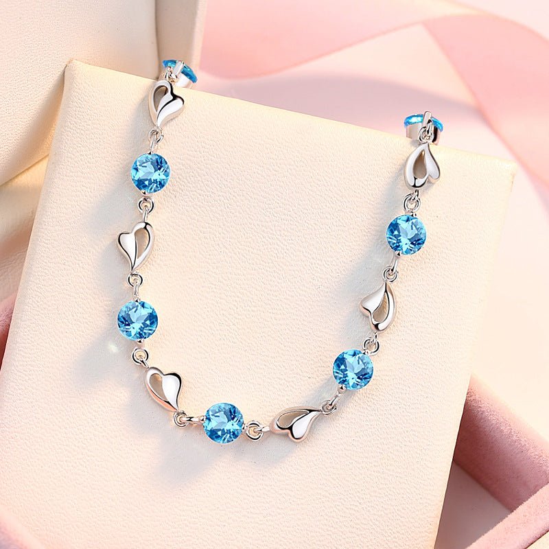 Tanabata Valentine's Day Gift Bracelet Silver Jewelry | Luxury Home Accessories | Heulog Glow