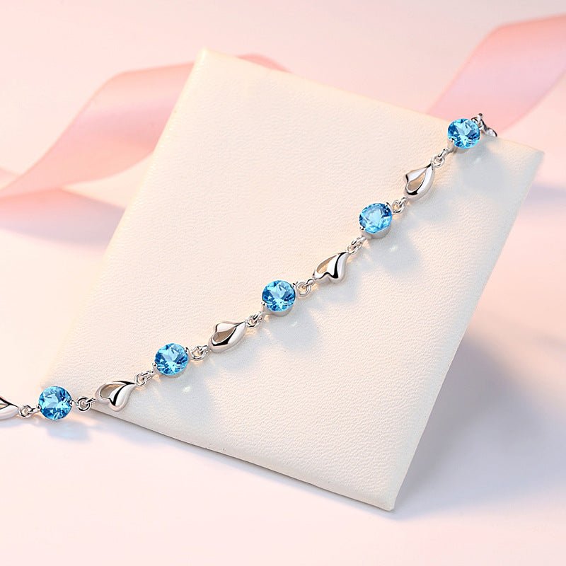 Tanabata Valentine's Day Gift Bracelet Silver Jewelry | Luxury Home Accessories | Heulog Glow