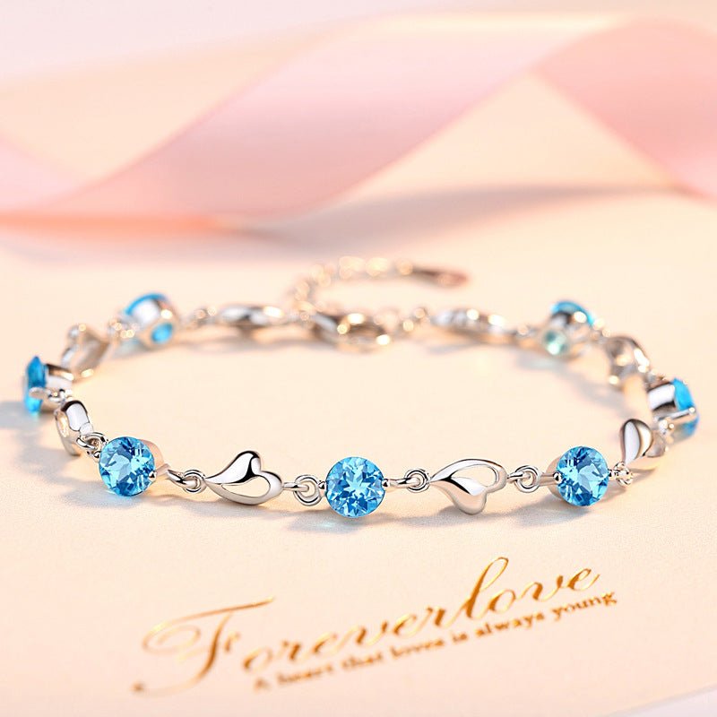 Tanabata Valentine's Day Gift Bracelet Silver Jewelry | Luxury Home Accessories | Heulog Glow