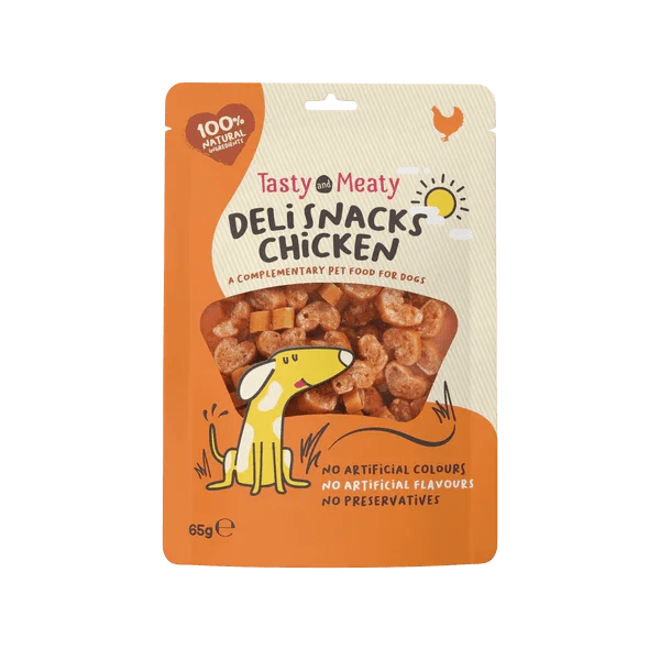 Tasty & Meaty Deli Bites Chicken 65g | Luxury Home Accessories | Heulog Glow