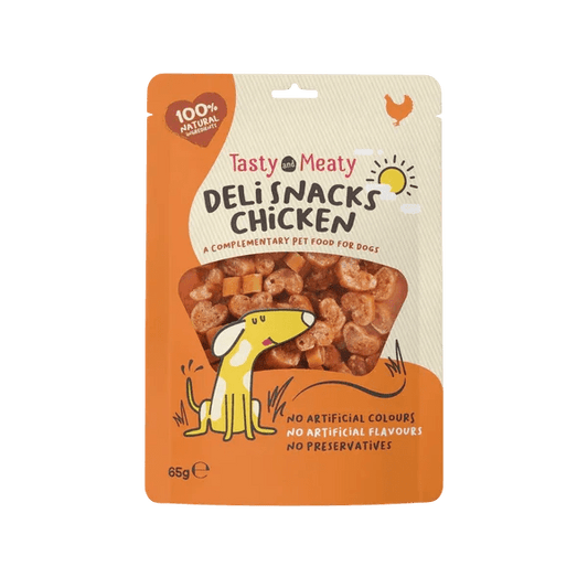 Tasty & Meaty Deli Bites Chicken 65g | Luxury Home Accessories | Heulog Glow