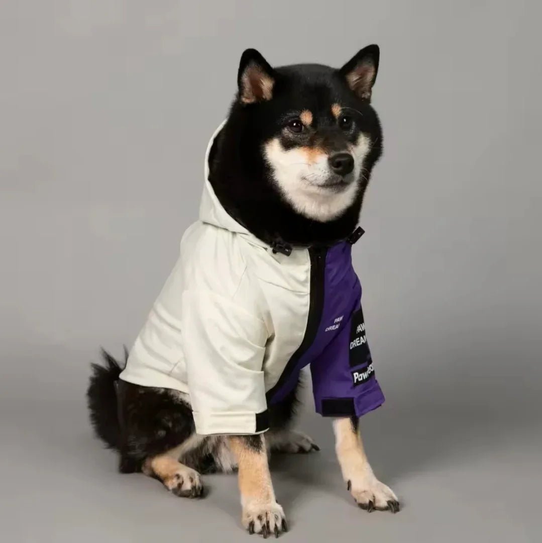 TDF Winter Dog Coat 2 Tone | Luxury Home Accessories | Heulog Glow