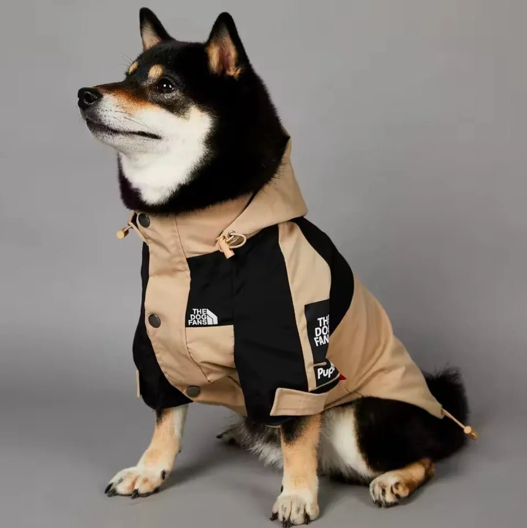 TDF Winter Dog Coat Kaki | Luxury Home Accessories | Heulog Glow