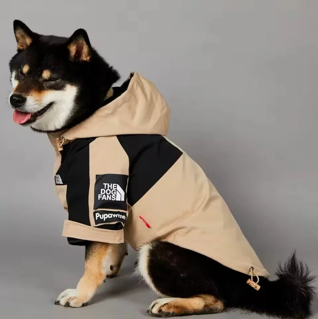 TDF Winter Dog Coat Kaki | Luxury Home Accessories | Heulog Glow