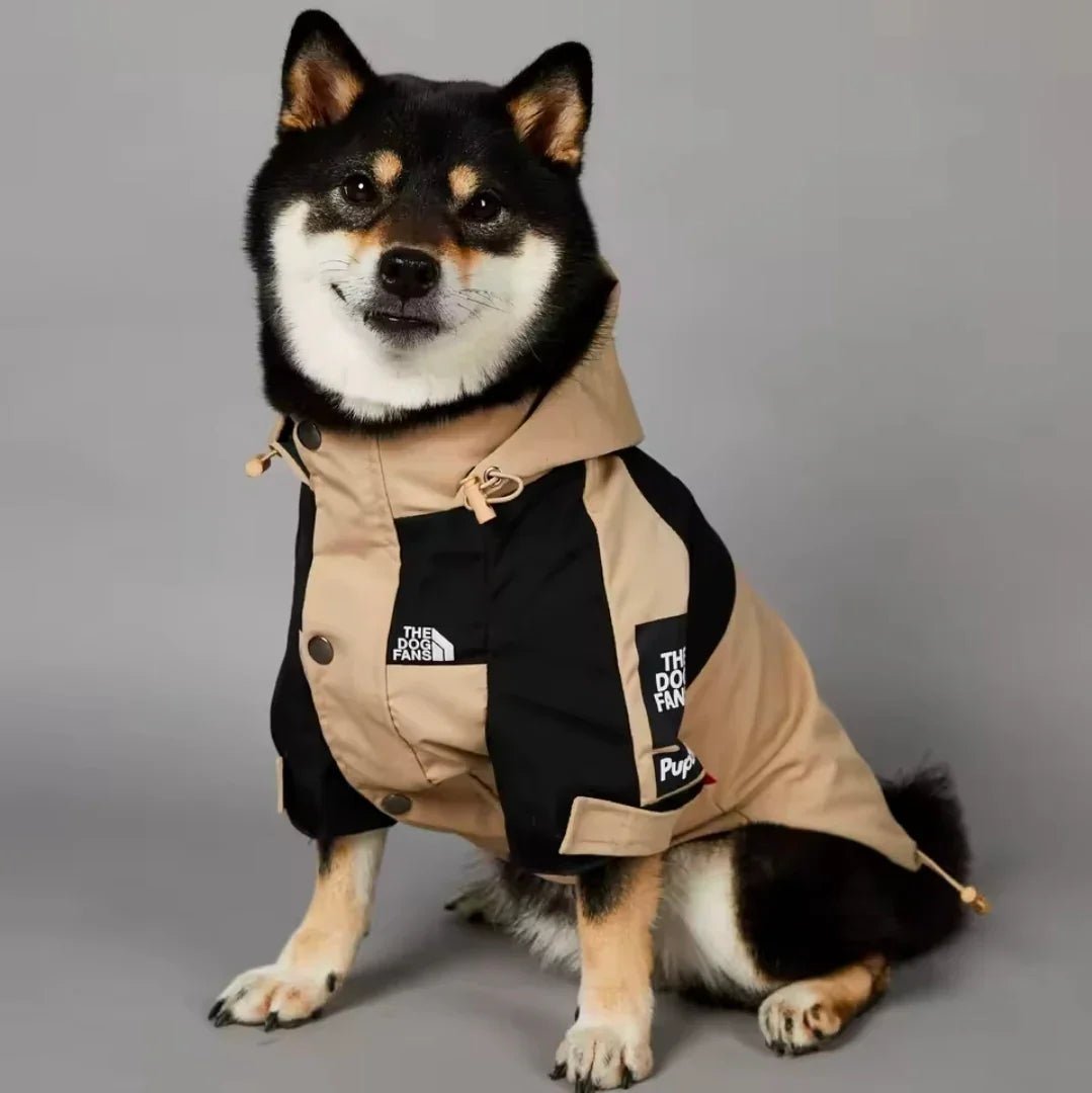 TDF Winter Dog Coat Kaki | Luxury Home Accessories | Heulog Glow