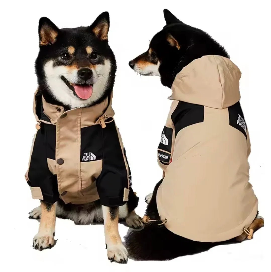TDF Winter Dog Coat Kaki | Luxury Home Accessories | Heulog Glow